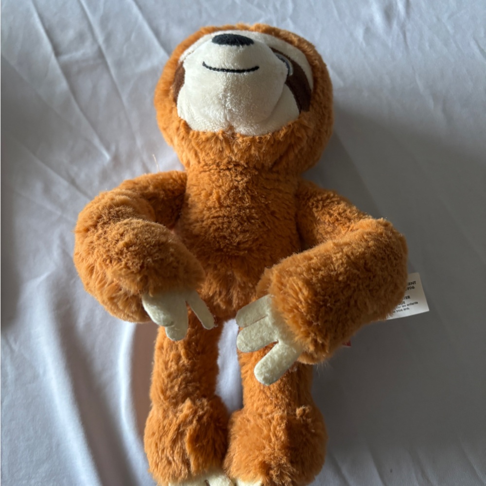 Adventure Time Sloth Plush - Tan and Cream